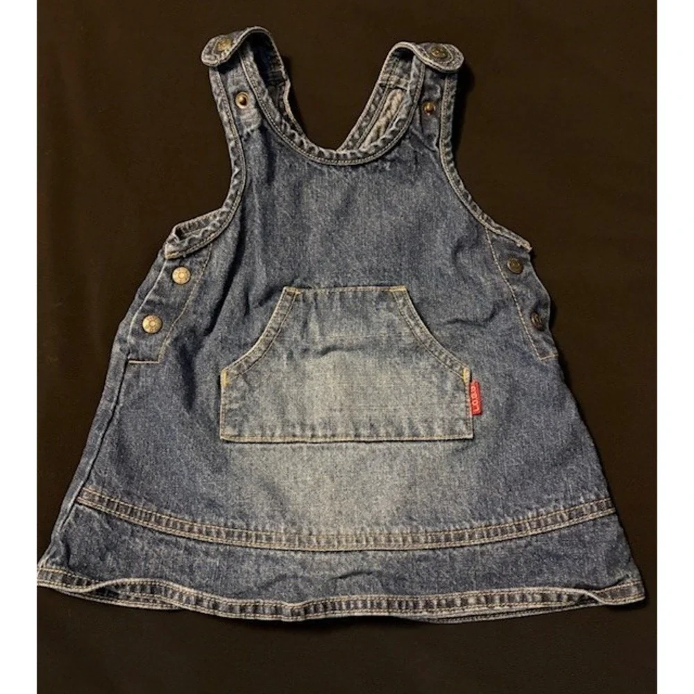 H & M LOGG denim jumper size 2-4 months
